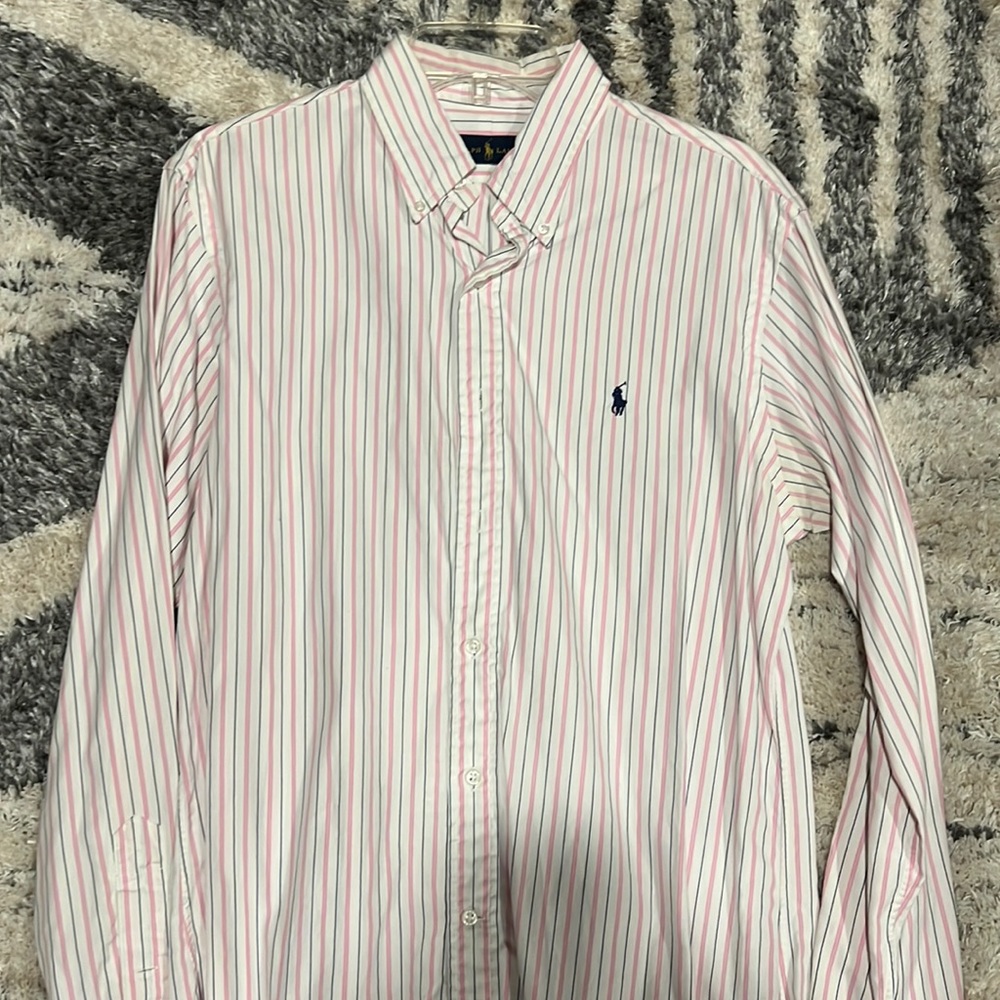 Pink And white Dress Polo. Polo Ralph Lauren.